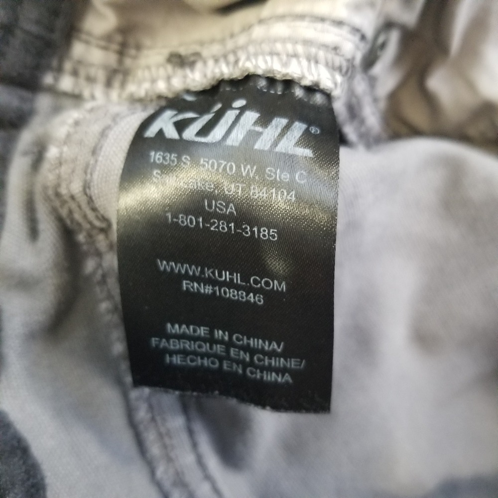 Kuhl Kanvus Jean Mens 34x32 Gray Outdoor Utility Pants Canvas Hiking - Picture 6 of 13